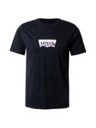 LEVI'S ® Bluser & t-shirts 'Graphic Crewneck Tee'  natblå / mørkelilla / hvid