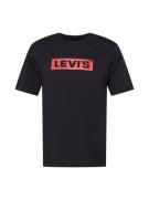LEVI'S ® Bluser & t-shirts 'SS Relaxed Fit Tee'  lys rød / sort