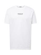 DENHAM Bluser & t-shirts 'LIBRARY'  grå / sort / hvid