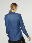 VILA Bluse 'Bista'  blue denim