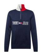 Tommy Jeans Pullover  marin / rød / hvid