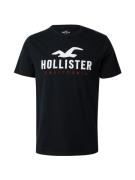 HOLLISTER Bluser & t-shirts  sort / hvid