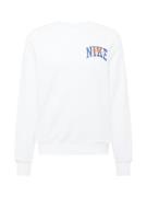 Nike Sportswear Sweatshirt 'CLUB BB ARCH GX'  blå / orange / hvid