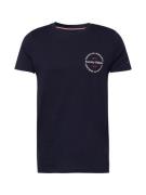 TOMMY HILFIGER Bluser & t-shirts  navy / blodrød / hvid