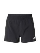 ADIDAS PERFORMANCE Sportsbukser 'Own the Run'  sort / hvid