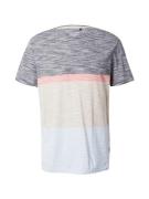 BLEND Bluser & t-shirts  beige-meleret / lyseblå / pink-meleret / sort-meleret