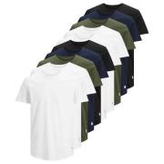 JACK & JONES Bluser & t-shirts  blå / grøn / sort / hvid