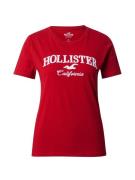 HOLLISTER Shirts  rød / hvid