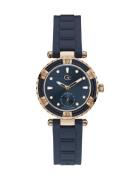 Gc Analogt ur 'LadyDiver'  navy / guld