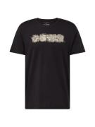 G-Star RAW Bluser & t-shirts 'Distressed'  mørkebeige / sort