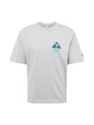 Reebok Bluser & t-shirts 'ATR HOOPWEAR'  grå-meleret / mint / sort