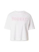 Rich & Royal Shirts 'Hooray!'  lyserød / hvid