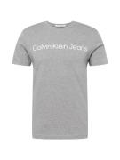 Calvin Klein Jeans Bluser & t-shirts  grå-meleret / hvid