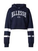 ELLESSE Sweatshirt 'Capricia'  navy / sølv / hvid