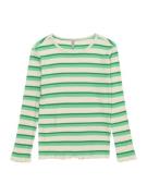 KIDS ONLY Bluser & t-shirts 'Evig'  beige / siv / lysegrøn