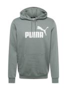 PUMA Sportsweatshirt 'ESS'  basalgrå / hvid