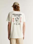 Scalpers Bluser & t-shirts 'Milk Tee'  rød / sort / offwhite