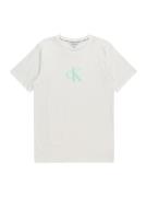Calvin Klein Swimwear Shirts  lime / hvid