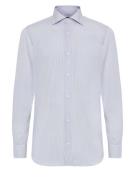 Boggi Milano Forretningsskjorte  lyseblå / hvid