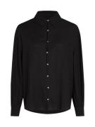 Karl Lagerfeld Bluse 'Blend'  sort