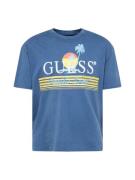 GUESS Bluser & t-shirts 'PACIFIC COAST'  safir / gul / orange / hvid
