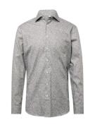 SEIDENSTICKER Skjorte 'Smart Essentials'  beige / lyseblå / brokade / hvid
