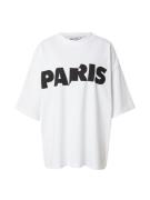 TOPSHOP Shirts 'Paris'  sort / hvid