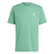 ADIDAS ORIGINALS Bluser & t-shirts 'Trefoil Essentials'  lysegrøn / hvid