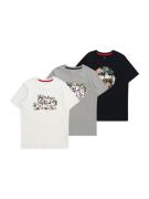 Jack & Jones Junior Shirts 'CHILL SHAPE'  navy / grå / grøn / hvid