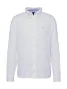Hackett London Skjorte  royalblå / hvid