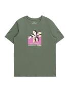 Jack & Jones Junior Shirts 'Tampa'  khaki / orkidee / sort / hvid