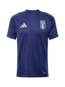 ADIDAS PERFORMANCE Fodboldtrøje 'Italy Tiro 24'  navy / lysegul / grøn / rød