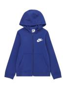 Nike Sportswear Sweatjakke  ensian / himmelblå / sort / hvid