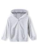 MINOTI Sweatshirt  grå / hvid
