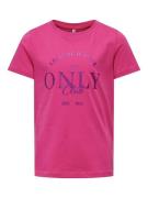 KIDS ONLY Bluser & t-shirts 'WERA LIFE'  mørkeblå / pink