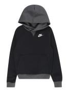 Nike Sportswear Sweatshirt 'AMPLIFY CLUB'  grå-meleret / sort / hvid