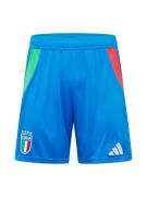 ADIDAS PERFORMANCE Sportsbukser 'Italy 24'  blå / grøn / lys rød / hvid