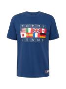 Tommy Jeans Bluser & t-shirts 'ARCHIVE GAMES'  mørkeblå / lime / blodrød / hvid