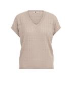 WE Fashion Pullover  beige