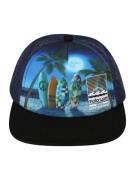 Molo Hat 'Big Shadow'  navy / neonblå / sort / hvid