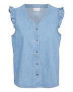 Kaffe Bluse 'Louise'  blue denim