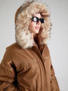 River Island Vinterparka  beige / umbra