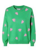 TATUUM Pullover 'Lowo'  grøn / lys pink