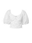 Abercrombie & Fitch Bluse  hvid