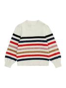 GAP Pullover 'DEC LOVE'  beige / pink / rød / sort