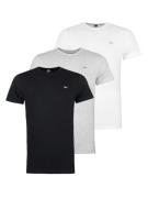 Petrol Industries Bluser & t-shirts 'Sidney'  grå-meleret / sort / hvid
