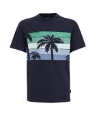 WE Fashion Shirts  marin / navy / grøn