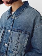 Bershka Overgangsjakke  blue denim