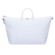 LACOSTE Shopper  grøn / hvid