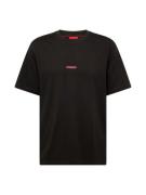 HUGO Bluser & t-shirts 'Dowidom'  blandingsfarvet / sort